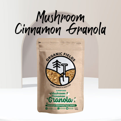 Mushroom Cinnamon Granola 180gm