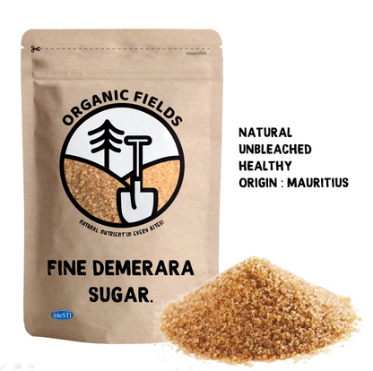 Organic Fine Demerara Sugar 500gm