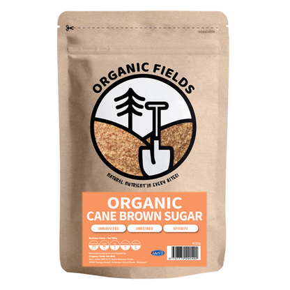 Organic Cane Brown Sugar 400gm