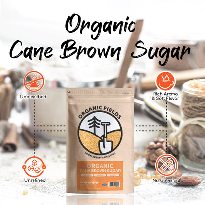 Organic Cane Brown Sugar 400gm