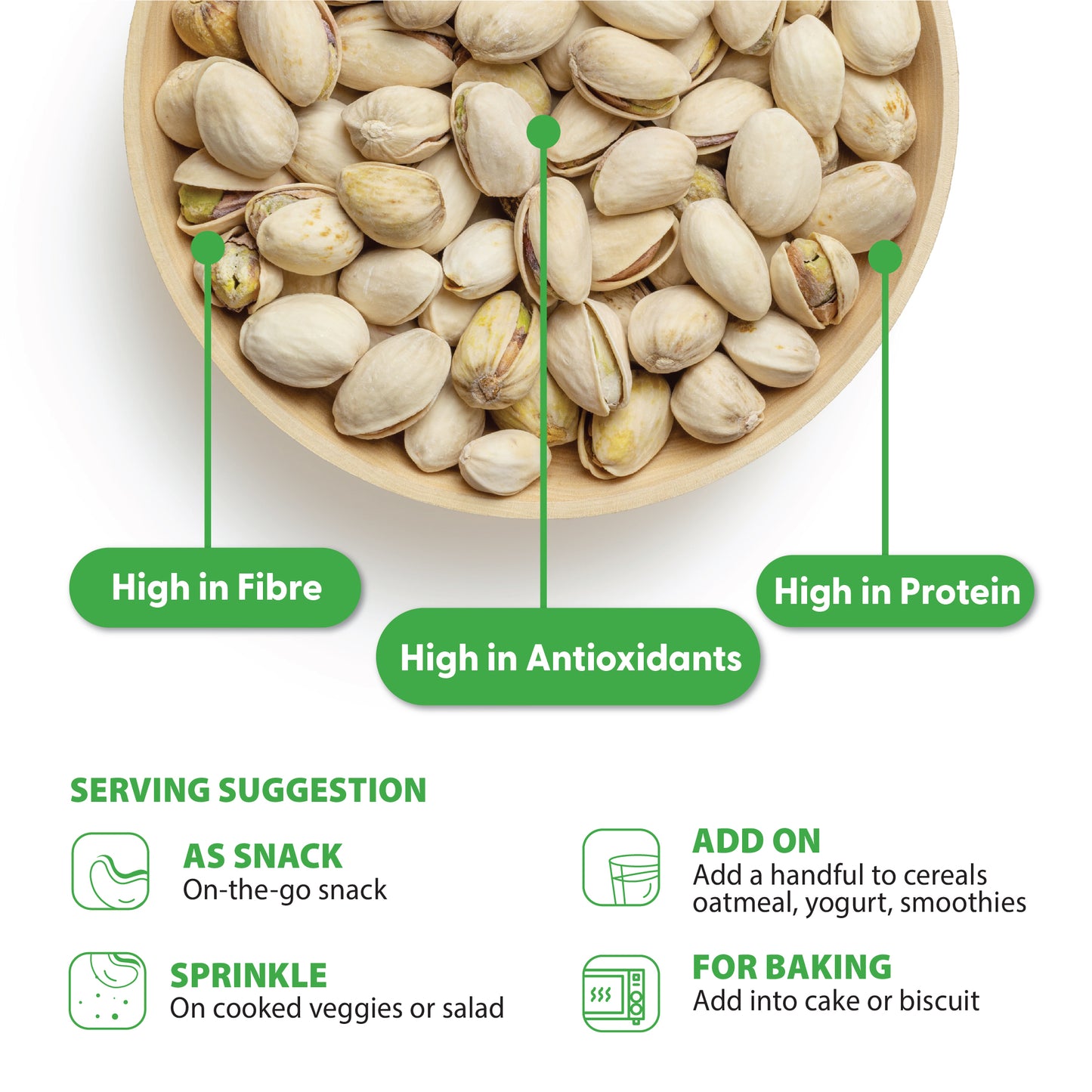 Roasted Pistachio in Shell Salted