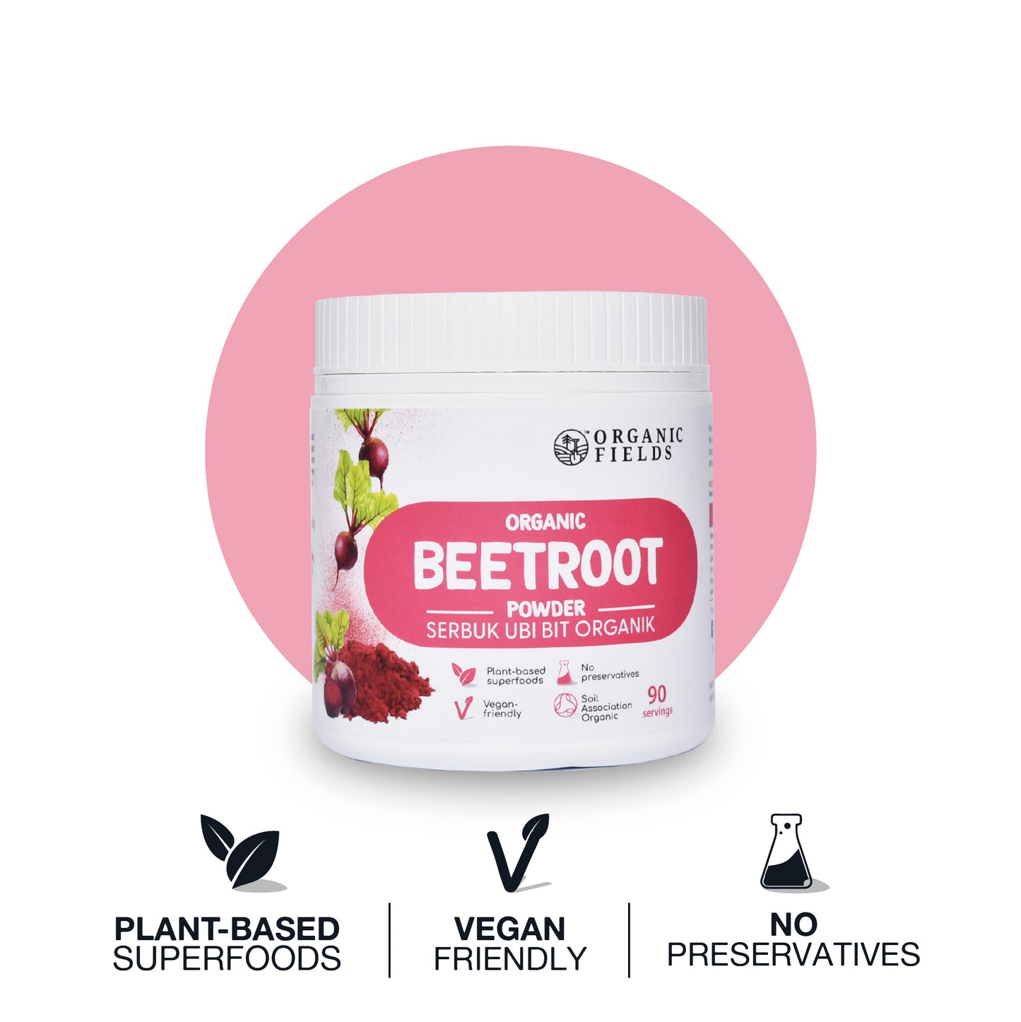 Organic Beetroot Powder 180gm