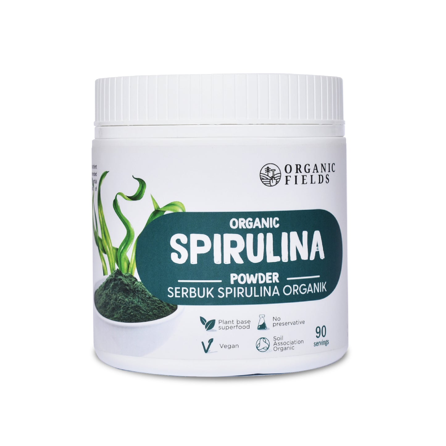 Organic Spirulina Powder 180gm