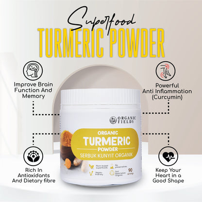 Organic Turmeric Powder 180gm